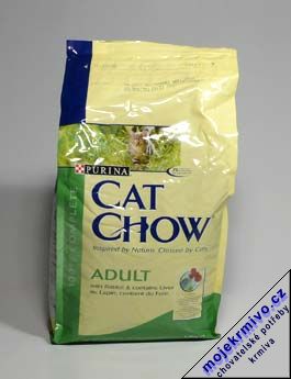 Purina Cat Chow - králík ,játra 1,5kg