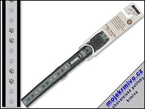 Obojek nylonov Sweet Feet ern 30 - 46 cm 1ks