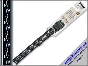 Obojek nylonový Tattoo modro - černý 25 - 41 cm 1ks