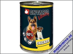 Konzerva ONTARIO Vitality Chicken 415g