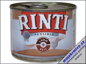 Konzerva Rinti Sensible jehn + re 185g