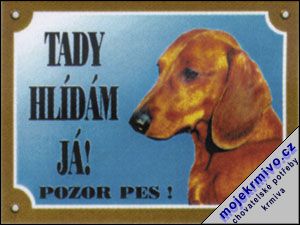 Tabulka jezevk hladkosrst 1ks
