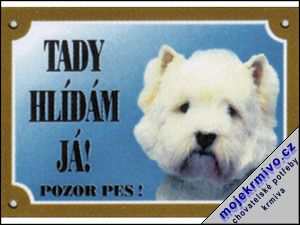 Tabulka west highl. white terir 1ks