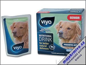 Nápoj Viyo Dog Senior 7 x 30 ml 210ml