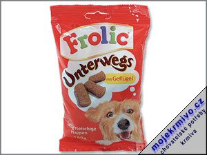 Pochoutka Frolic drbe + zelenina + obiloviny 180g