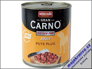 Konzerva Animonda Plus hovz + krocan 800g