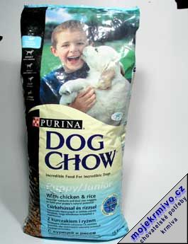 Purina Dog Chow Puppy/Junior Chicken&Rice 15kg