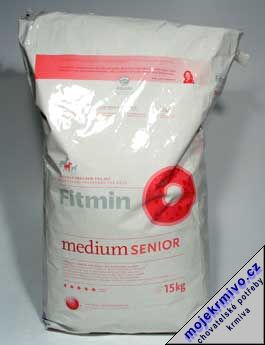 Fitmin pes Medium Senior 15kg
