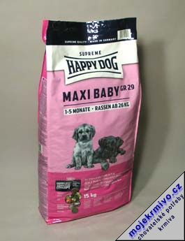 Happy Dog Supreme Jun. Maxi Baby GR29 15kg