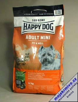 Happy Dog Supreme Adult Fit&Well Mini 4kg