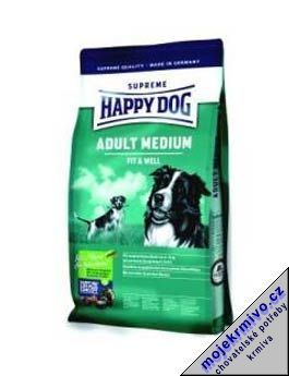 Happy Dog Supreme Adult Fit&Well Medium 12.5kg