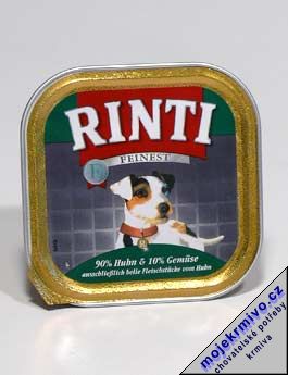 Rinti Dog patika kue+zelenina 150g