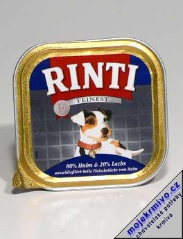 Rinti Dog patika kue+losos 150g