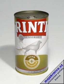 Rinti Dog Sensible konzerva kue+brambor 700g