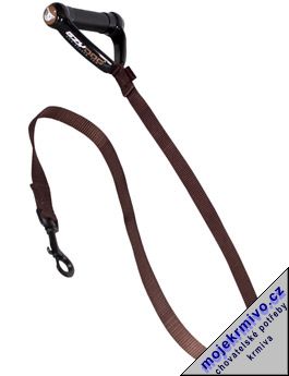 Vodtko EZYDOG Webster 100cm nereflex. chocolate